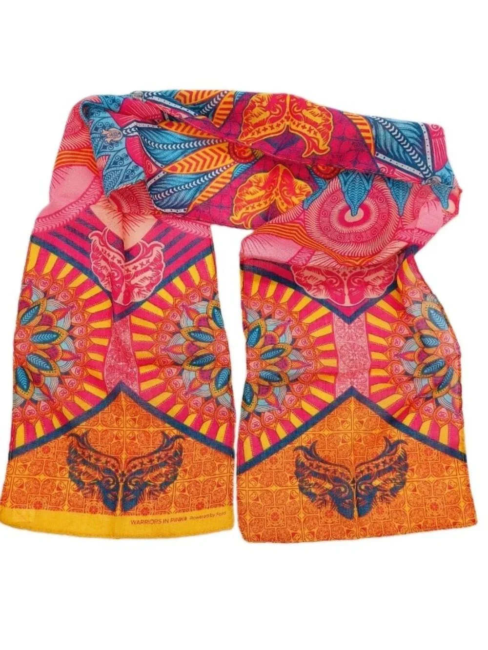 Lightweight Rectangle Accent Scarf 49x9
